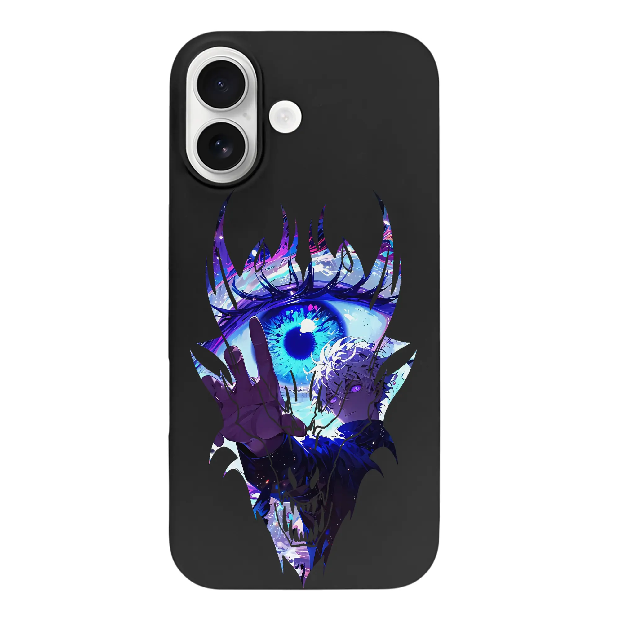 呪術廻戦 グッズ,五条 悟 - iPhone 17 シリーズ シリコンケース 薄型 耐衝撃 指紋防止 ソフトタッチカバー 精密フィット 傷防止 保護ケース iPhone 17/17 Air/17 Pro/17 Pro Max 対応